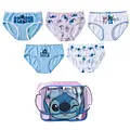 Disney Disney Stitch Underwear Set Girls – 5 Pack – Lilo & Stitch – Kids Briefs – With Storage Bag Disney Disney Stitch Underwear Set Girls – 5 Pack – Lilo & Stitch – Kids Briefs – With Storage Bag