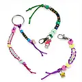 Hello Kitty Hello Kitty DIY Bracelet & Keychain Set – 250+ Beads – Includes Charms, Cords and Phone Tether
