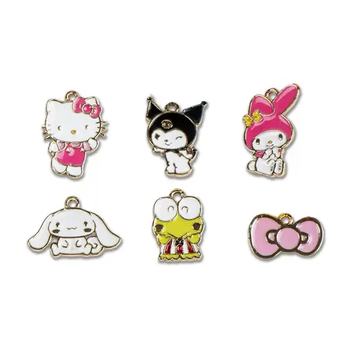 Hello Kitty Hello Kitty DIY Armbandjes en Sleutelhangers Set – 250+ Kralen – Inclusief Bedels, Koorden en Telefoonhanger