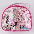 Disney Disney Minnie Mouse Beauty Set for Girls – Hair Accessories Set with Hairbrush, Scrunchie, Clips, Hair Ties and Bracelet – Includes Storage Bag
