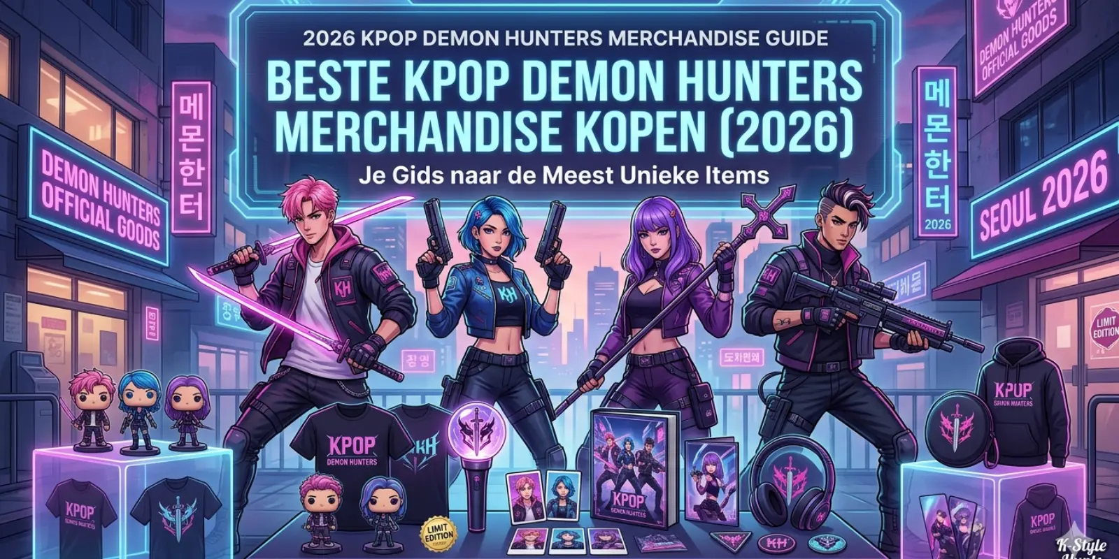 Beste Kpop Demon Hunters Merchandise Kopen (2026)