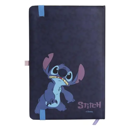 Disney Disney Stitch Cadeauset Blauw – Portemonnee, Crossbody Telefoontasje, Notitieboek en Gymtas – Officieel Gelicenseerd