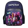 Kpop Demon Hunters Kpop Demon Hunters Huntrix Rugzak en Drinkfles Set – Schooltas met Drinkbeker – Marineblauw – Officieel Gelicenseerd