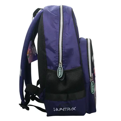 Kpop Demon Hunters Kpop Demon Hunters Huntrix Rugzak en Drinkfles Set – Schooltas met Drinkbeker – Marineblauw – Officieel Gelicenseerd