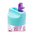 Kpop Demon Hunters Kpop Demon Hunters Huntrix Rugzak en Drinkfles Set – Schooltas met Drinkbeker – Marineblauw – Officieel Gelicenseerd