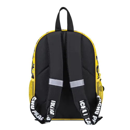Pokemon Pokémon Pikachu Rugzak en Etui Set – Schooltas met Dubbel Etui – Zwart Geel – Officieel Gelicenseerd