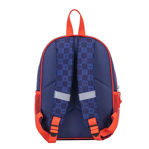 Super Mario Mario Kart Rucksack und Turnbeutel Set – Schulrucksack mit Sportbeutel – Blau Rot – Offiziell Lizenziert