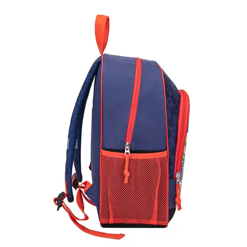 Super Mario Mario Kart Rucksack und Turnbeutel Set – Schulrucksack mit Sportbeutel – Blau Rot – Offiziell Lizenziert