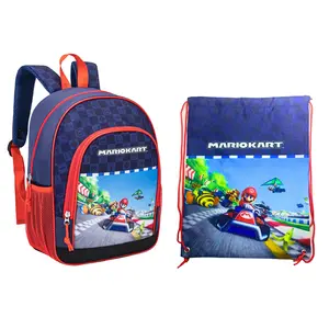 Super Mario Mario Kart Rucksack & Turnbeutel Set