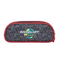 Super Mario Mario Kart World Rucksack Set mit Federmäppchen und Turnbeutel – Schulrucksack Kinder – Nintendo Mario Tasche – Jungen – Schwarz Rot – 32 CM