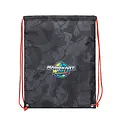 Super Mario Mario Kart World Rucksack Set mit Federmäppchen und Turnbeutel – Schulrucksack Kinder – Nintendo Mario Tasche – Jungen – Schwarz Rot – 32 CM