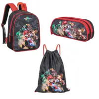 Mario Kart World Rugzak Set