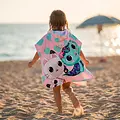 Gabby's Poppenhuis Gabby's Dollhouse Pet, Kledingset en Poncho Set – Meisjes Zomer Bundle – Roze Wit – Officieel Gelicenseerd