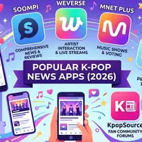 Welche Apps sind beliebt, um K-Pop-News zu verfolgen? (2026)