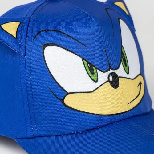 Sonic the Hedgehog Sonic the Hedgehog Pet met Oortjes – Blauwe Kinder Cap – Verstelbaar – Officieel Gelicenseerd