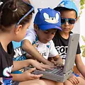 Sonic the Hedgehog Sonic the Hedgehog Pet met Oortjes – Blauwe Kinder Cap – Verstelbaar – Officieel Gelicenseerd