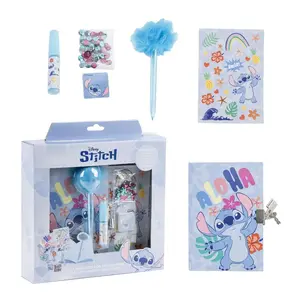Disney Disney Stitch Dagboek met Slot Schrijfset