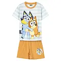Bluey Bluey en Bingo Shortama Zomerset voor Jongens - T-Shirt en Korte Broek - Officieel Gelicenseerd
