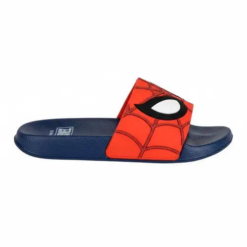 Marvel Spiderman Slippers Jongens - Marvel Badslippers - Antislip Zwembad Slippers - Blauw/Rood - Officieel Gelicenseerd Marvel Spiderman Slippers Jongens - Marvel Badslippers - Antislip Zwembad Slippers - Blauw/Rood - Officieel Gelicenseerd