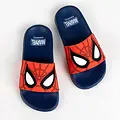 Marvel Spiderman Slippers Jongens - Marvel Badslippers - Antislip Zwembad Slippers - Blauw/Rood - Officieel Gelicenseerd Marvel Spiderman Slippers Jongens - Marvel Badslippers - Antislip Zwembad Slippers - Blauw/Rood - Officieel Gelicenseerd