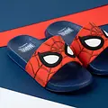 Marvel Spiderman Slippers Jongens - Marvel Badslippers - Antislip Zwembad Slippers - Blauw/Rood - Officieel Gelicenseerd Marvel Spiderman Slippers Jongens - Marvel Badslippers - Antislip Zwembad Slippers - Blauw/Rood - Officieel Gelicenseerd