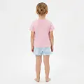 Bluey Bluey en Bingo Shortama Meisjes Roze en Lichtblauw - Korte Pyjama met T-shirt en Short - Officieel Gelicenseerd