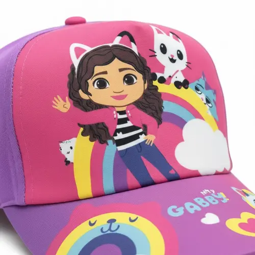 Gabby's Poppenhuis Gabby's Poppenhuis Pet met Zonnebril voor Meisjes – Roze/Paars – Officieel Gelicenseerd