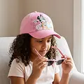 Bluey Bluey en Bingo Pet met Zonnebril voor Meisjes - Roze - UV400 Bescherming - Officieel Gelicenseerd