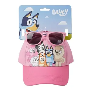 Bluey Bluey Pet met Zonnebril voor Meisjes - Roze - UV400