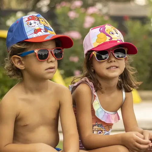 Nickelodeon Paw Patrol Skye Pet met Zonnebril voor Meisjes - UV400 Bescherming - Roze - Officieel Gelicenseerd