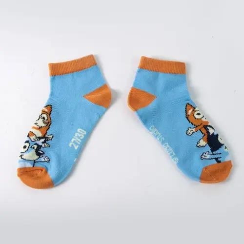 Bluey Bluey Sokken 7 Paar - Kindersokken Enkelsokken - Meerkleurig - Officieel Gelicenseerd Bluey Bluey Sokken 7 Paar - Kindersokken Enkelsokken - Meerkleurig - Officieel Gelicenseerd