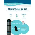 WatertoGo Water-to-Go Active Water Bottle with Filter – Pink – BPA Free – Sports and Outdoor Drink Bottle WatertoGo Water-to-Go Active Water Bottle with Filter – Pink – BPA Free – Sports and Outdoor Drink Bottle