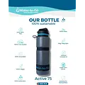 WatertoGo Water-to-Go Active Water Bottle with Filter – Pink – BPA Free – Sports and Outdoor Drink Bottle WatertoGo Water-to-Go Active Water Bottle with Filter – Pink – BPA Free – Sports and Outdoor Drink Bottle