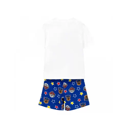 Nickelodeon Paw Patrol Shortama Jongens – Zomerset met T-Shirt en Korte Broek – Wit Blauw – Officiële Merchandise Nickelodeon Paw Patrol Shortama Jongens – Zomerset met T-Shirt en Korte Broek – Wit Blauw – Officiële Merchandise