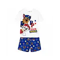 Nickelodeon Paw Patrol Shortama Jongens – Zomerset met T-Shirt en Korte Broek – Wit Blauw – Officiële Merchandise Nickelodeon Paw Patrol Shortama Jongens – Zomerset met T-Shirt en Korte Broek – Wit Blauw – Officiële Merchandise