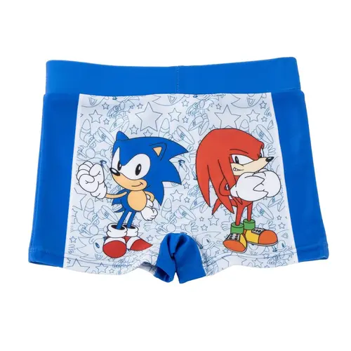Sonic the Hedgehog Sonic the Hedgehog Zwembroek Jongens – Blauw Wit – Officieel Gelicenseerd Sonic the Hedgehog Sonic the Hedgehog Zwembroek Jongens – Blauw Wit – Officieel Gelicenseerd