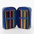 Sonic the Hedgehog Sonic the Hedgehog Gevuld Etui 3 Vaks – 46 Delig – 3D Ring Design – Officieel Gelicenseerd