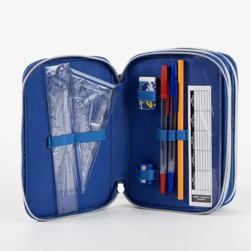 Sonic the Hedgehog Sonic the Hedgehog Gevuld Etui 3 Vaks – 46 Delig – 3D Ring Design – Officieel Gelicenseerd