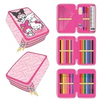 Hello Kitty and Friends Gevulde Etui 3 Vaks