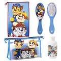 Nickelodeon Paw Patrol Verzorgingsset – Transparante Toilettas, Handdoek, Haarborstel en Flesje – Officieel Gelicenseerd Nickelodeon Paw Patrol Verzorgingsset – Transparante Toilettas, Handdoek, Haarborstel en Flesje – Officieel Gelicenseerd