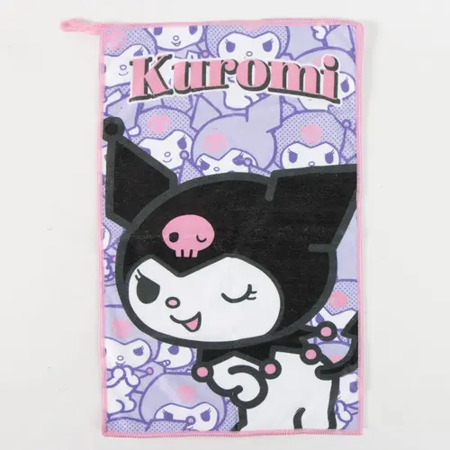 Hello Kitty Kuromi Verzorgingsset Meisjes met Transparante Toilettas Handdoek Haarborstel en Hervulbaar Flesje Officieel Gelicenseerd Hello Kitty Kuromi Verzorgingsset Meisjes met Transparante Toilettas Handdoek Haarborstel en Hervulbaar Flesje Officieel Gelicenseerd