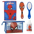 Marvel Spiderman Verzorgingsset Jongens met Transparante Toilettas Handdoek Haarborstel en Hervulbaar Flesje Officieel Gelicenseerd Marvel Spiderman Verzorgingsset Jongens met Transparante Toilettas Handdoek Haarborstel en Hervulbaar Flesje Officieel Gelicenseerd