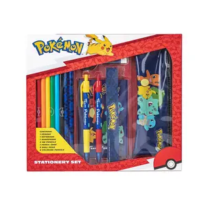 Pokemon Pokémon Schreibset mit Federmäppchen Pokemon Pokémon Schreibset mit Federmäppchen