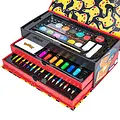 Pokemon Pokémon Tekenkoffer 52 Delig – Kleurset met Stiften Verf Kleurpotloden en Tekenaccessoires – Officiële Pokémon Merchandise