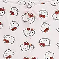 Hello Kitty Hello Kitty and Friends Shortama Meisjes Wit Roze – Tweedelige Zomerset met Hello Kitty My Melody Kuromi en Cinnamoroll – Officiële Sanrio Merchandise