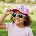 Peppa Pig Peppa Pig Pet en Zonnebril Set Kinderen - Roze - UV400 Bescherming - Verstelbare Pet - Officiële Merchandise