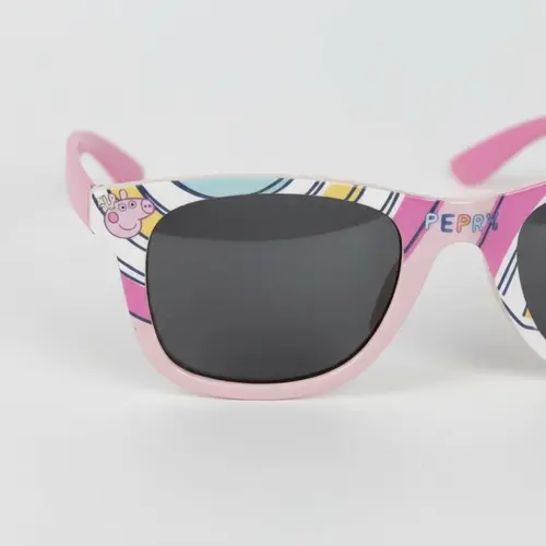 Peppa Pig Peppa Pig Pet en Zonnebril Set Kinderen - Roze - UV400 Bescherming - Verstelbare Pet - Officiële Merchandise
