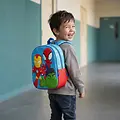 Marvel Marvel Spidey and His Amazing Friends Rugzak Jongens 3D Blauw Rood Met Zijvak