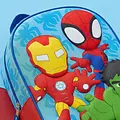 Marvel Marvel Spidey and His Amazing Friends Rugzak Jongens 3D Blauw Rood Met Zijvak
