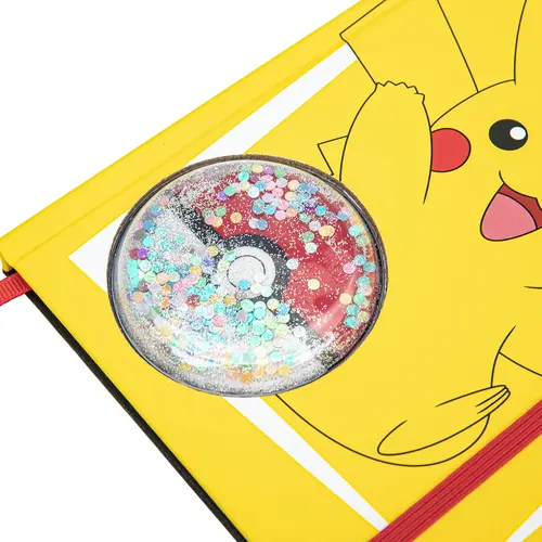 Pokemon Pokémon Pikachu Notitieboek met Glitter Pokéball – Hardcover – 160 Gelinieerde Pagina's – Officiële Pokémon Merchandise Pokemon Pokémon Pikachu Notitieboek met Glitter Pokéball – Hardcover – 160 Gelinieerde Pagina's – Officiële Pokémon Merchandise